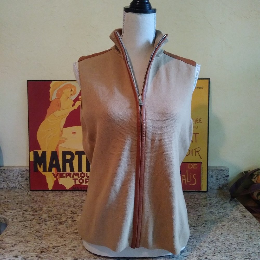 Lauren Ralph Lauren Lawson Equestrian Vest NWT